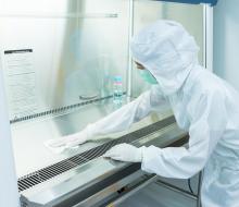 Chemie, farmaceutica, laboratoria en cleanrooms